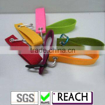 Felt Keychain, Felt Key Tag promotional, Polyester Felt Strap