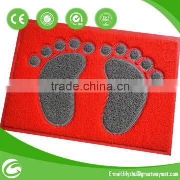 Foot plastic floor mats for home