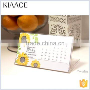Desktop low price custom wholesale printing paper calendar