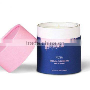  custom logo made tube candle gift boxes supplier
