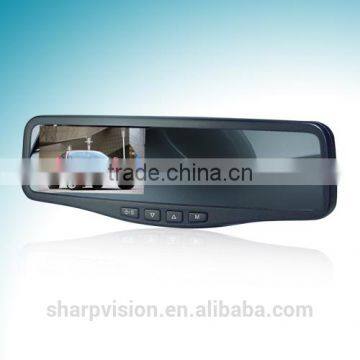 4.3 inch car monitor with mirror for vehicle