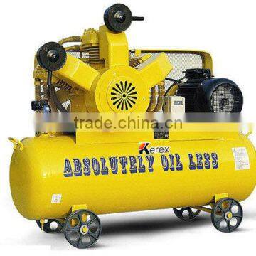 7.5hp belt driven air compressor oil free WW7512