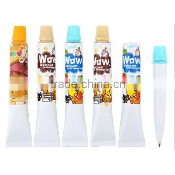 small mini cartoon toothpaste pen for promotion