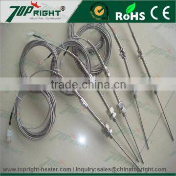 topright pt100 thermal sensor for thermocouple,thermocouple for temperature sensor