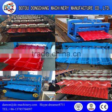 12 Months Warranty Automatic Zinc Metal Cold Roll Forming Machine