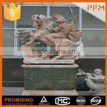 Natural Marble Full Hand Carved Park Use Gravestone Statues photo-4