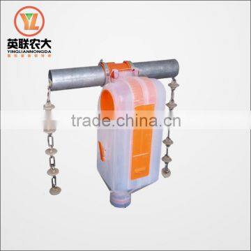 pig feeding equipment transparent plastic feed dispenser pig feed doser