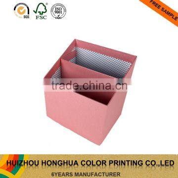 Paper Pencil Holder Square Box Cardboard for Pencil Package Stationery Holder