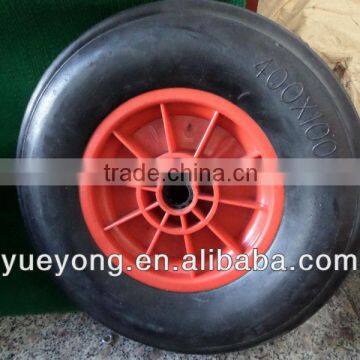 400x100 PU wheel pu foam solid wheel