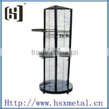 rotating hanging display stand HSX-S711 rotating hook display stand