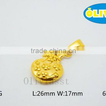 Olivia 2016 New Fashion Modern 316 Stainless Steel Cast Metal Classic Wallet Purse Pendant