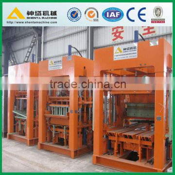 Automatic QT5-15 hhydraulic pressure cement interlocking brick machine