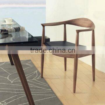 The Kennedy President Election Replica Wood Hans Wegner Chair Designer Wood Dining Chair photo-2
