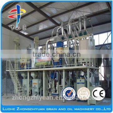 Chinese top quality small wheat flour mill