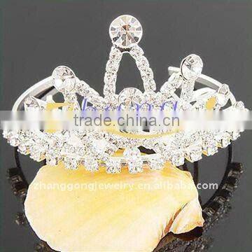 samll diamante pageant tiara