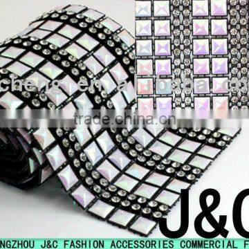 Square Plastic Mesh With Chaton for Clothes and Shoes photo-1