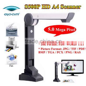 5.0MP USB Portable Overhead High-Speed Photo&Document Video Cam Scanner Foldable