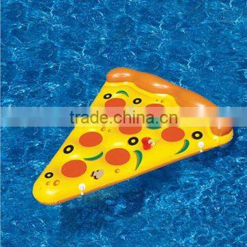 Inflatable pizza water mattress China Supplier