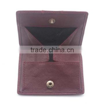 folding leather coin purse