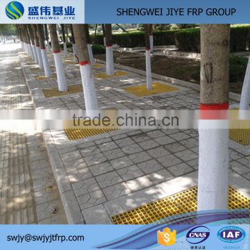 fiberglass solid grille/tree protection frp grating