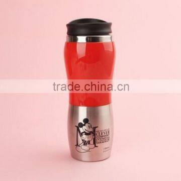 New design 450ml stainless steel auto mug