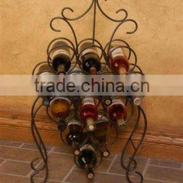 metal wine racks vertical wine rack (HF-A-0086)