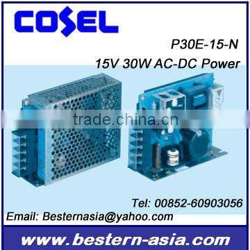 Cosel P30E-15-N 30W 15V 2A AC-DC Power Supply