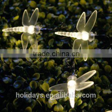 10M 100 LED Warm White Dragonfly Fairy Garden Solar Light