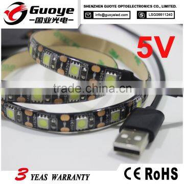 Smd 5050 5v Led Strip With 60leds/m Warm Pure Nature Cool White Color photo-3