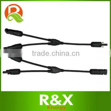 MC4 Y Branch Connector,Solar Y branch Connector ,Quality Warranty,Safe,Flexible,Reliable For PV Modules Connection