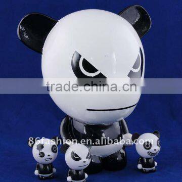 hot sale novelty plastic panda action figure