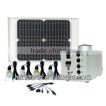 portable solar home lighting system with 4pcs led bulbs small solar system led lamp solar led light