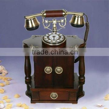 Wooden box Antique Home Phones