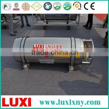 Piston Air Cylinder LNG Gas Cylinder Tank Hydraulic Cylinder , Lng Tube Container