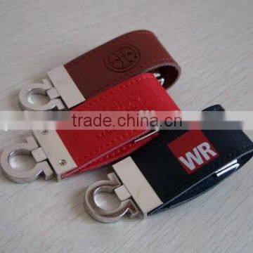 32GB Leather USB Flash Drive, Leather Bracelet Usb Flash Drive