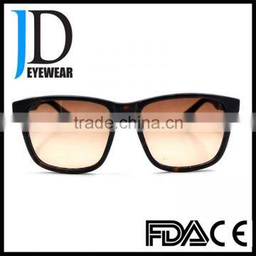 gentleman gradient brown lenses polarized sunglasses rectangle multi-color frame sunglasses