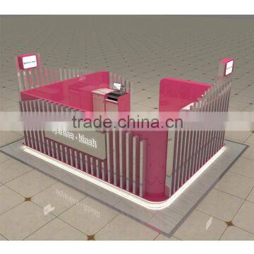 Customized Luxury Eyelash Bar Wink Eyebrow Kiosk Design photo-3