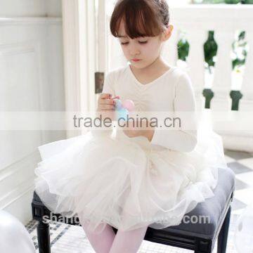 Little Girls Pure White Summer Casual Dress Beautiful Kids White Lace Flower Girl Dress Little Girls Cotton Summer Dresses photo-6