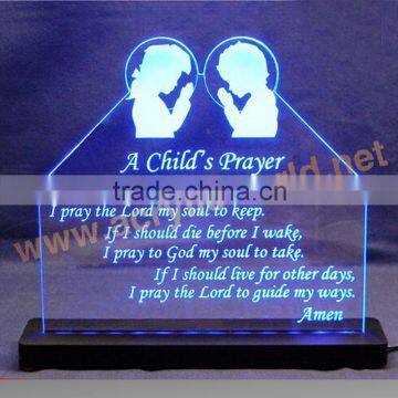 Illuminate Acrylic Display LED Sign Holder