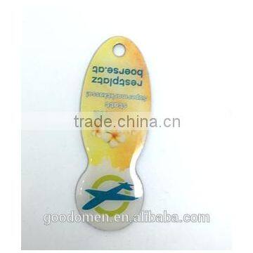 2014 Newly Shopping Trolley Coin Keyring/Enamel Trolley Coin