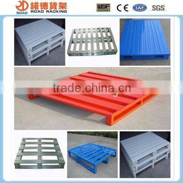 Double-faced/single-faced blue/orange/white customized color steel pallet