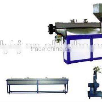 high output plastic pp pe granulating machinery