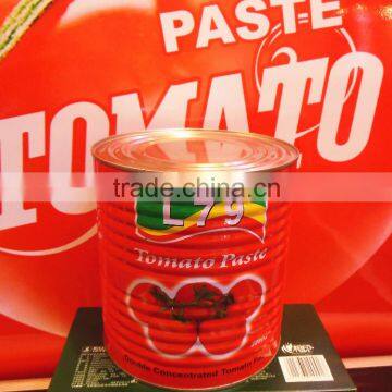 Hot sell good taste canned tomato paste 3000g