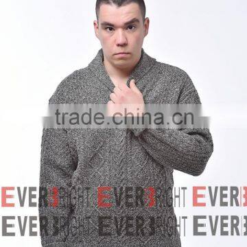 Canton Fair show long sleeve knit fabric men pullover sweater