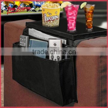 Solid Sofa Side Folding Storage Bag Snack holder