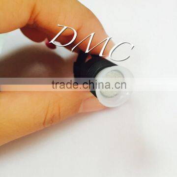 Permanent makeup black plastic ring ink cup & tattoo pigment finger cup with sponge