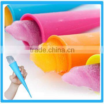 New Products Colorful Candy Color Silicone Popsicle Ice Mold