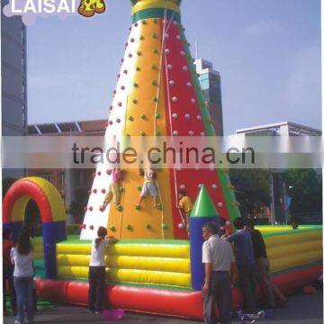 New style inflatable water rock climbing wall inflatable rock climbing wall for kids