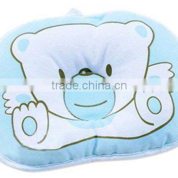 Hot sell Plush Newborn Baby Anti-roll Pillow Flat Head Sleeping Positioner Stuffed Bear cushion