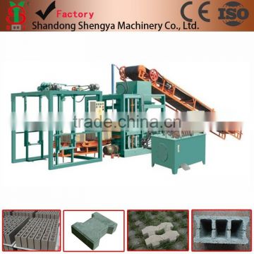 Factory made QT4-20 semi automatic block moulding machine for sale in China